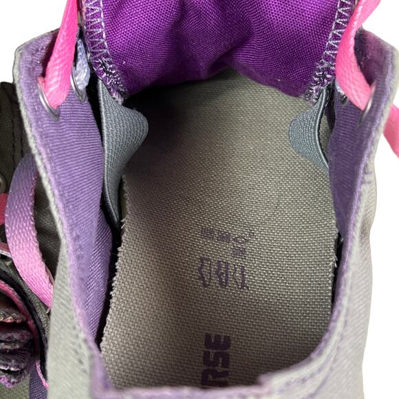 Converse Chuck Taylor All Star Junior Multi Tongue Athletic Low Top Sneakers 4 - Picture 8 of 12